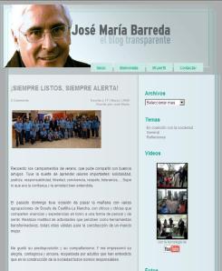 El blog de José María Barreda.